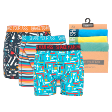 Heren boxershort met tekst